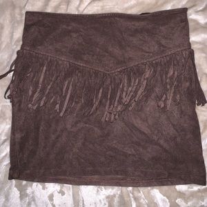Fringe skirt